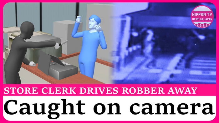 Store clerk confronts knife-wielding man in attempted robbery, suspect at large