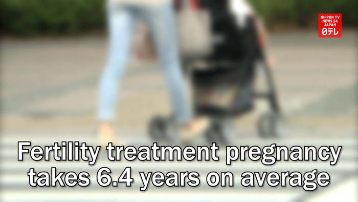 Fertility treatment pregnancy takes 6.4 years on average