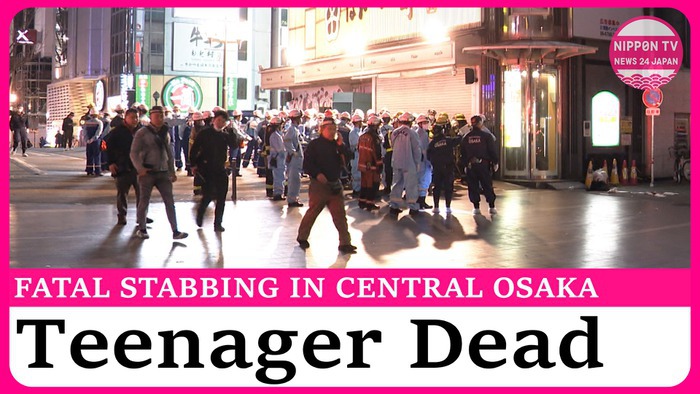 Three teens stabbed, one fatally, in Osaka's Minami entertainment district