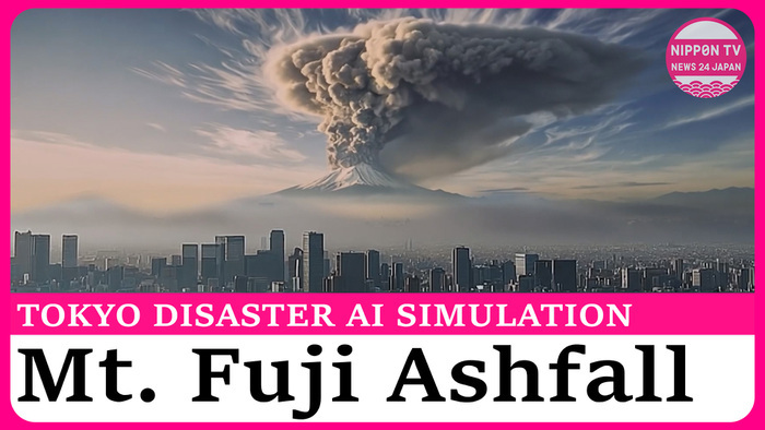 Tokyo AI video shows possible effects of Mt. Fuji eruption
