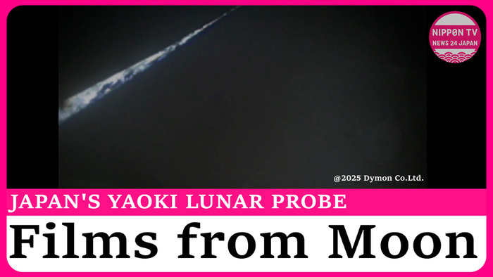 Japanese firm succeeds in filming from moon surface