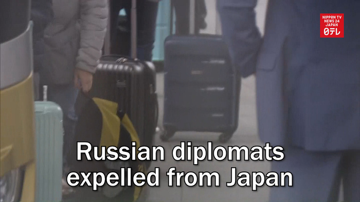 Russian diplomats expelled from Japan