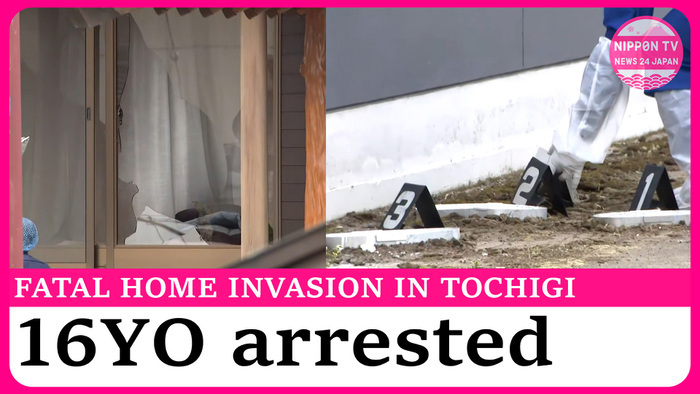 16YO arrested in fatal Tochigi home invasion 