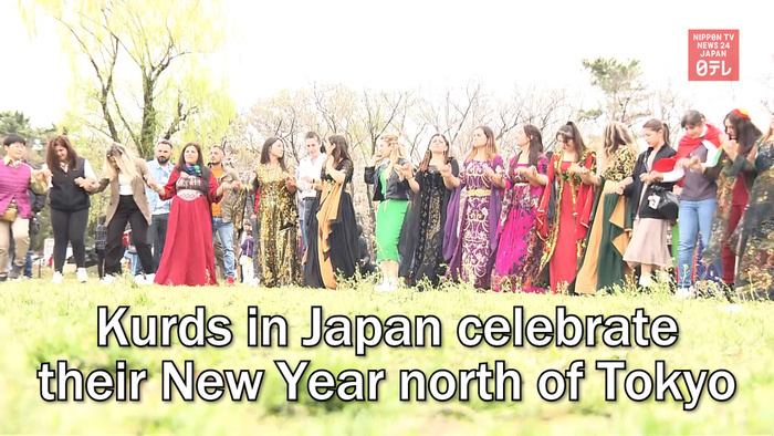 Kurds in Japan celebrate their New Year north of Tokyo
