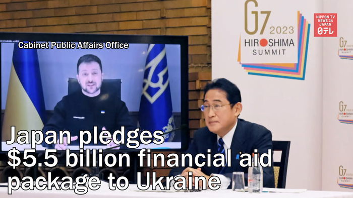 Japan pledges additional $5.5 billion financial aid package to Ukraine