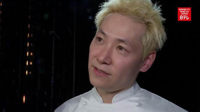 France's first Japanese 3-star Michelin chef