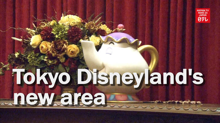 Tokyo Disneyland unveils new "Beauty and the Beast" area