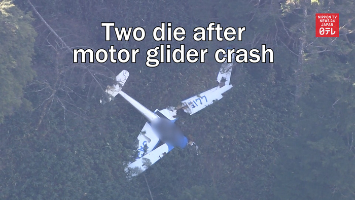 Motor glider crash kills two