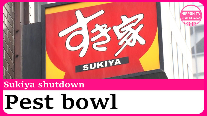 Japan's Sukiya chain shuts after rat, cockroach found in food