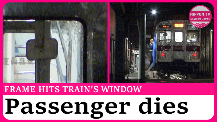 Passenger dead after train's window is shattered by blown greenhouse