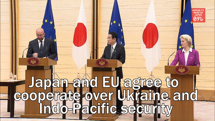 Japan and EU agree to cooperate over Ukraine, Indo-Pacific security