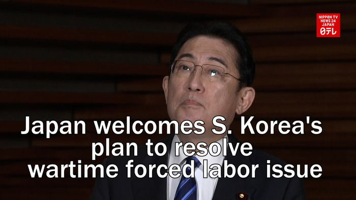 Japan welcomes S. Korea's plan to resolve wartime forced labor issue