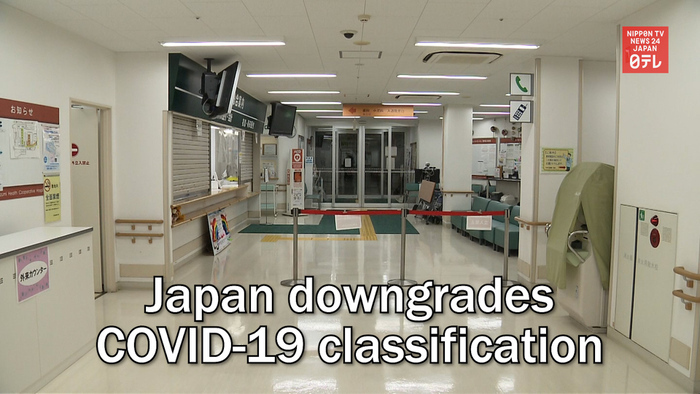 Japan downgrades COVID-19 classification