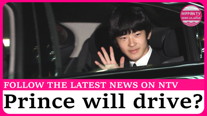 Japan's Prince Hisahito gets driver's license 