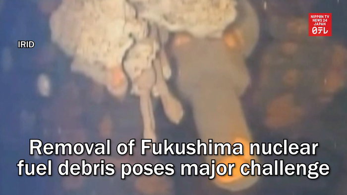 Removal of Fukushima nuclear fuel debris poses major challenge