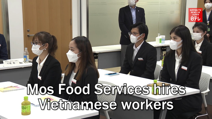 Mos Food Services hires Vietnamese workers