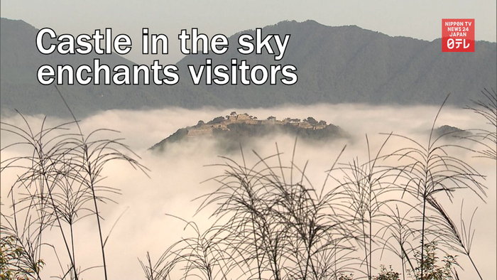 Castle in the sky enchants visitors