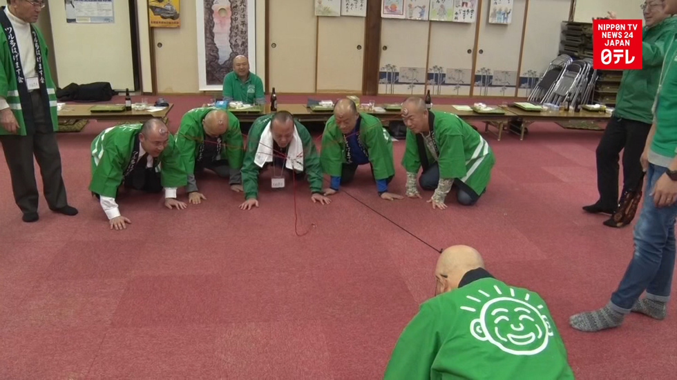 Bald and gold in northern Japan