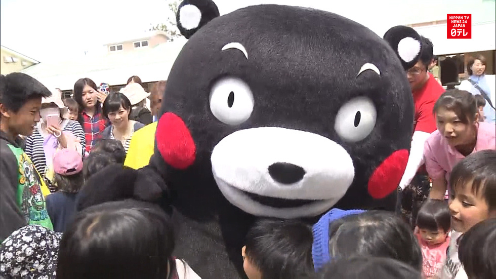 Kumamon back in action