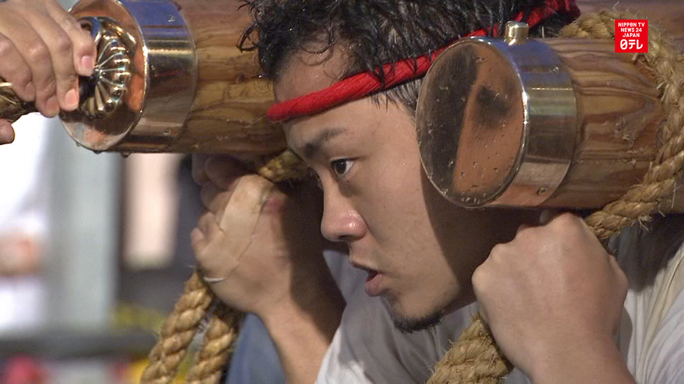 Hakata festival finale