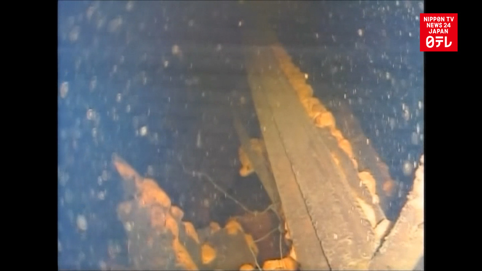 TEPCO releases damaged reactor footage