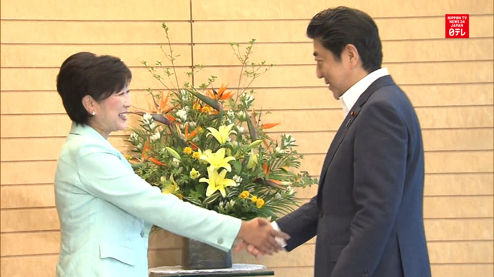 PM Abe and Tokyo Governor Koike to join hands for Tokyo Olympics