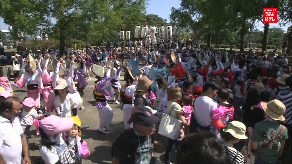 Awa dance festival starts in Tokushima