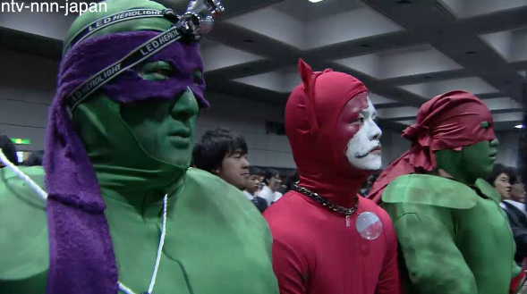 Kyoto University students graduate in style