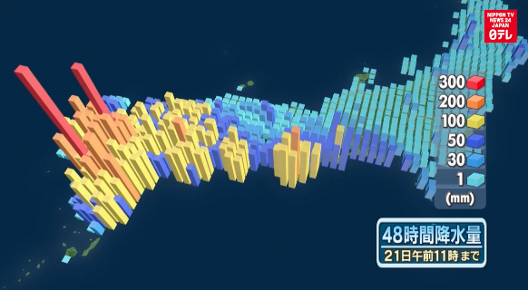Record rains kill 4 in Kumamoto