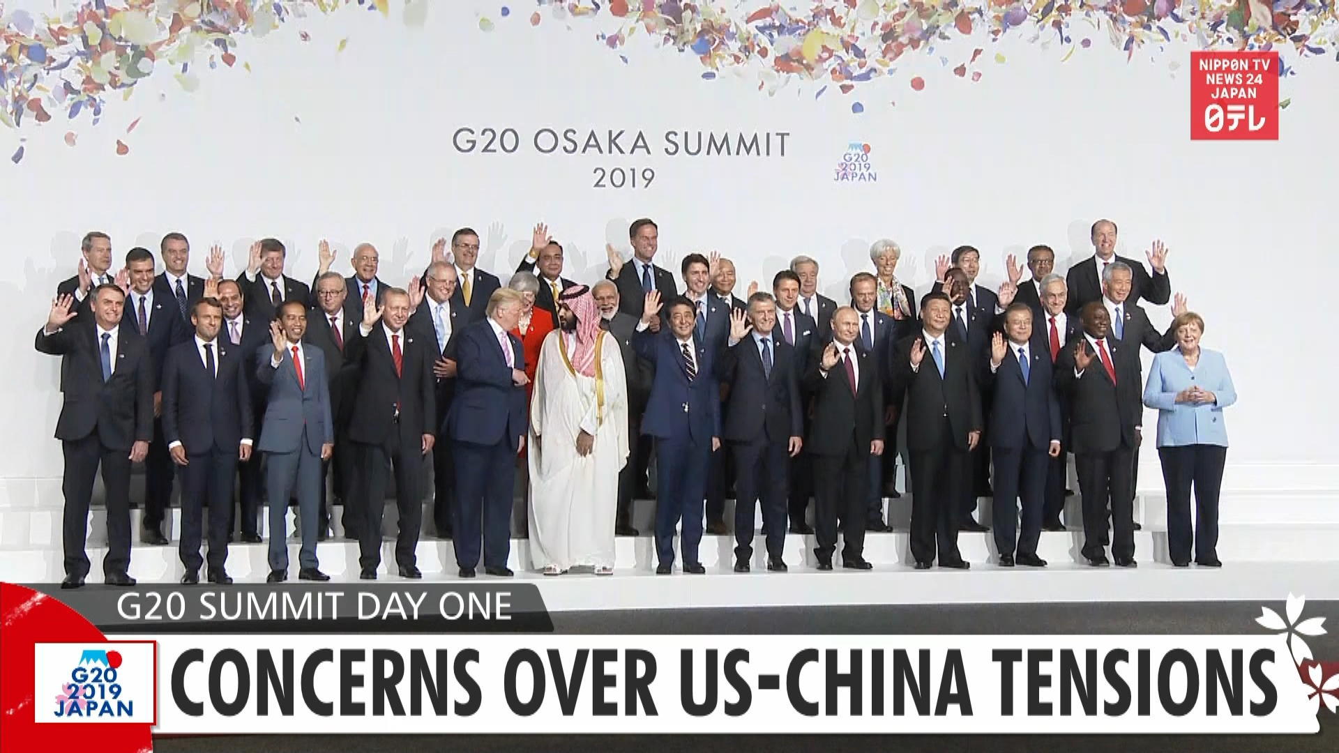 G20: Concerns over US-China tensions