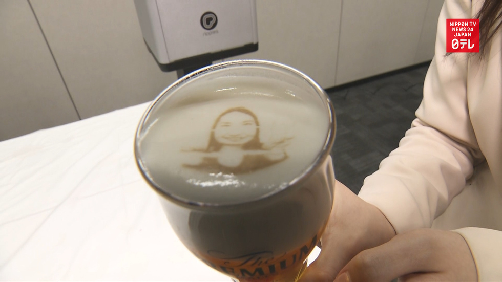 Cheers to foamy form of art