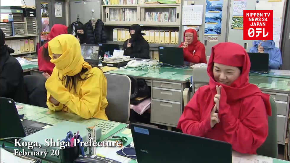 A land of ninjas...and puns