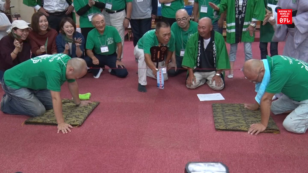 Baldies shine with pride