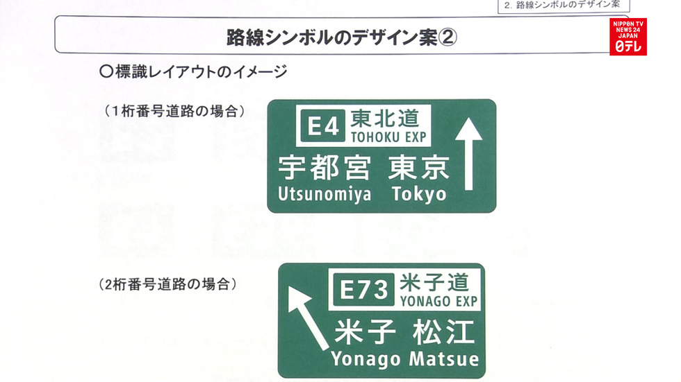 Japan considering simpler highway names
