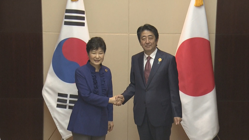 Abe requests comfort women statue removal