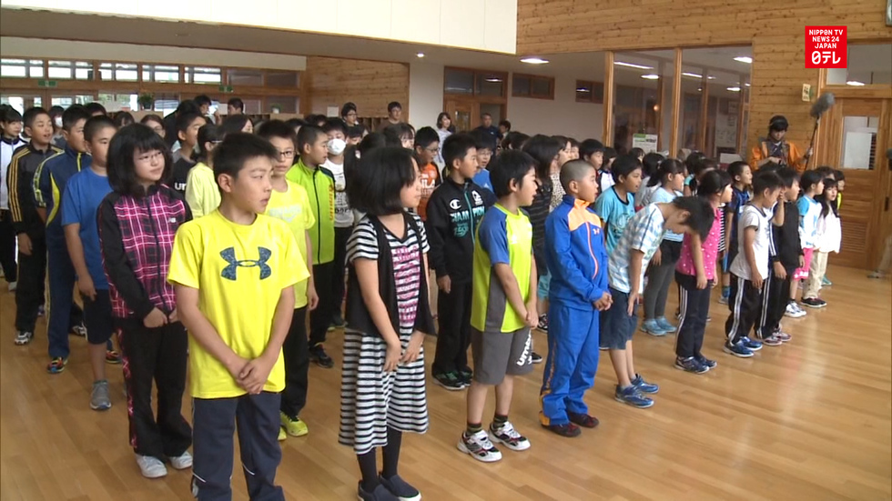 Schools reopen in typhoon-hit Hokkaido