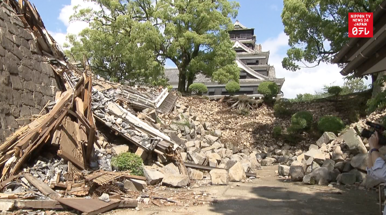 Quake-hit Kumamoto Castle to be rebuilt  