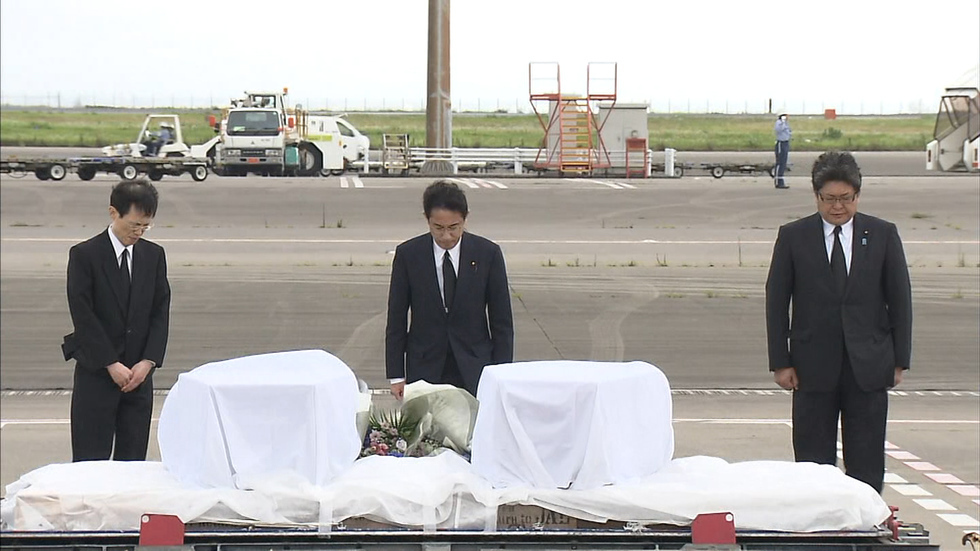 Japanese victims of Dhaka siege return home
