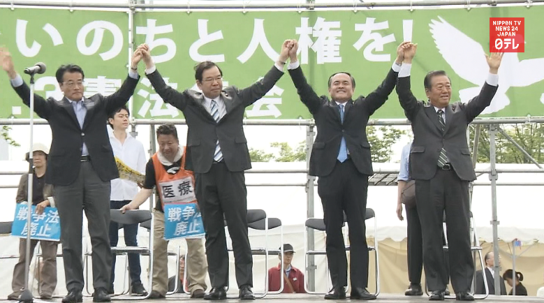 Groups rally for and against constitutional revision