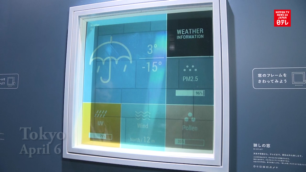 Touch-panel windows of the future