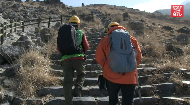 Mt. Kirishima ready to erupt 