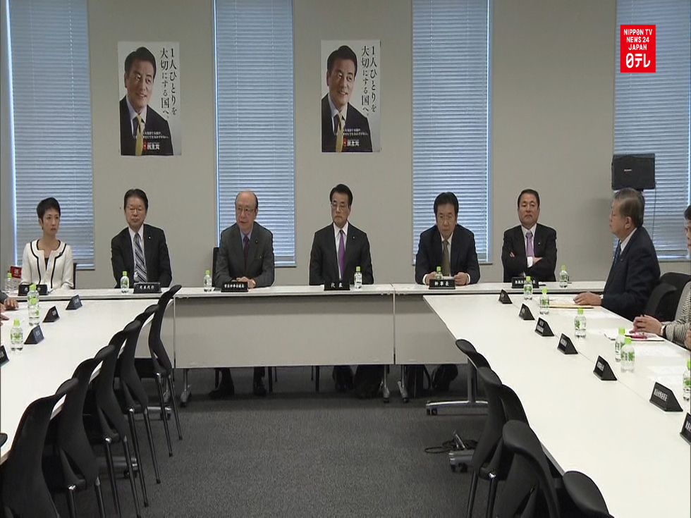 Opposition parties to merge