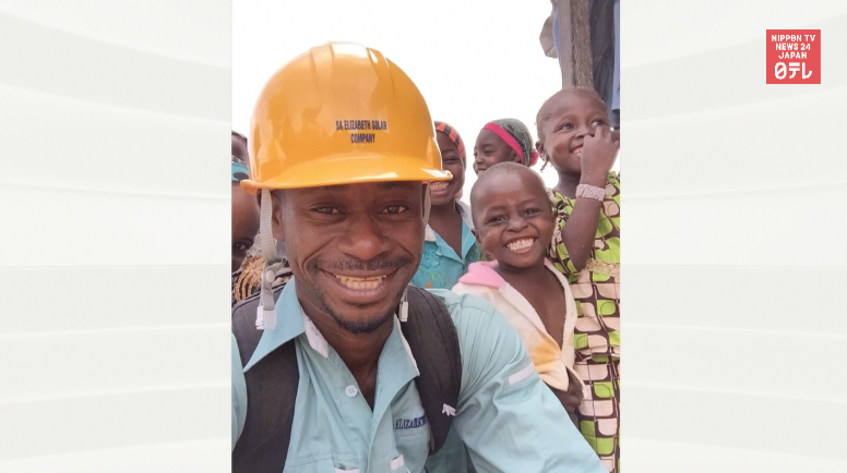 Nigerian immigrant lights homeland 