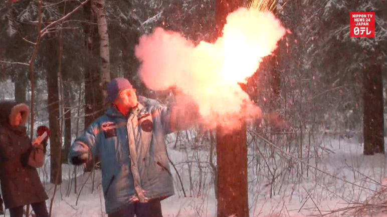 Astronauts drill emergency winter landing 