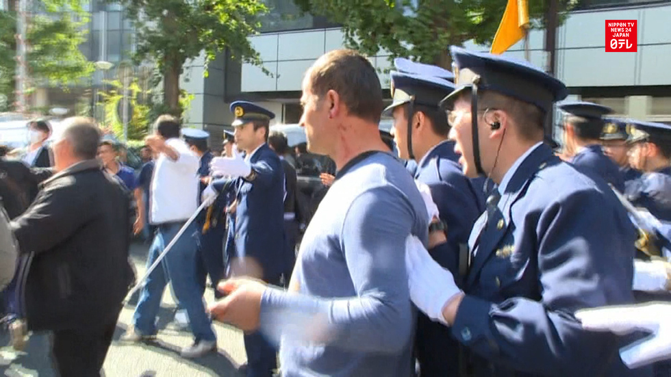 Turkish tensions flare in Tokyo