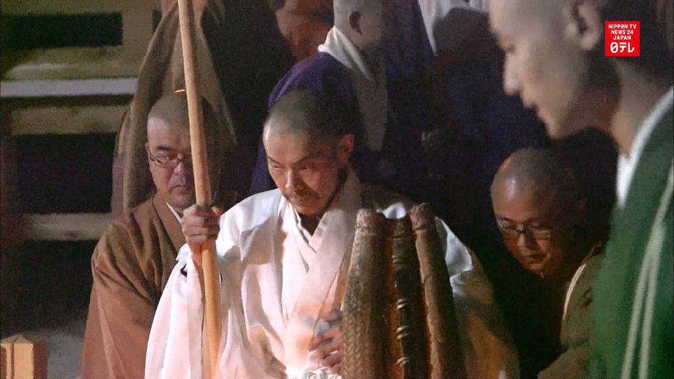 Buddhist monk completes ascetic feat