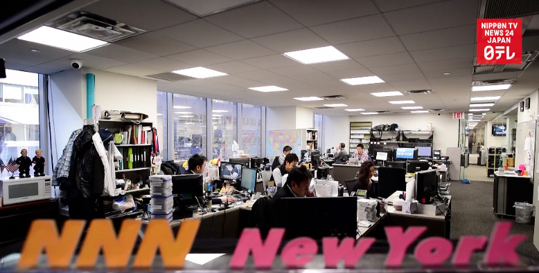 Behind the scenes at NTV New York  