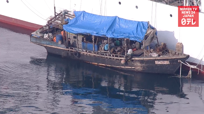 N. Korean crew suspected of stealing appliances