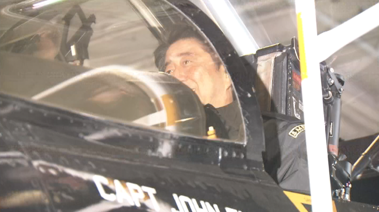 Abe Japan's first PM to board US aircraft carrier 