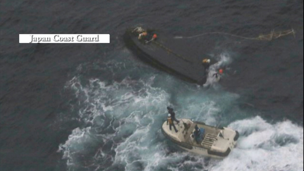 3 North Korean men rescued from Sea of Japan